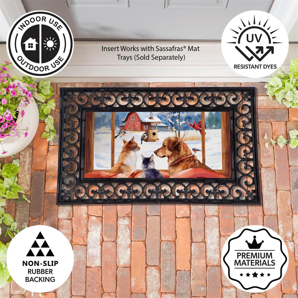 Winter Farmhouse Friends Sassafras Switch Mat