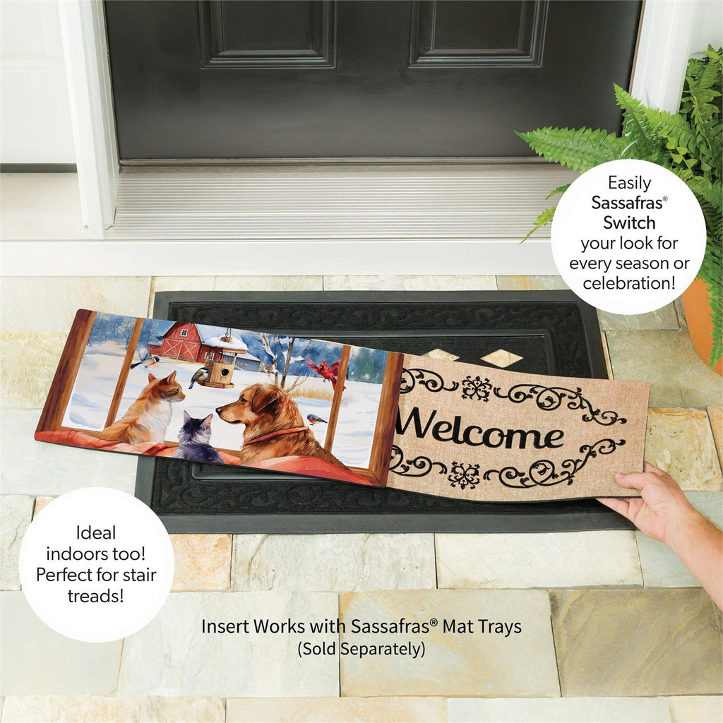 Winter Farmhouse Friends Sassafras Switch Mat
