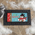 Heartfelt Cheer Snowman Sassafras Mat
