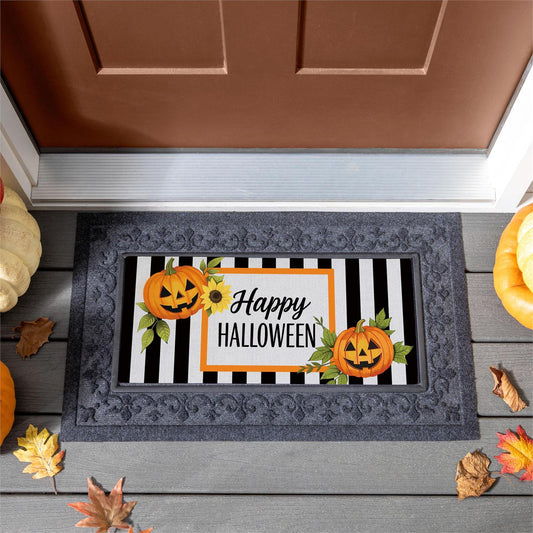 Happy Halloween Stripes Sassafras Switch Mat