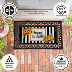 Happy Halloween Stripes Sassafras Switch Mat