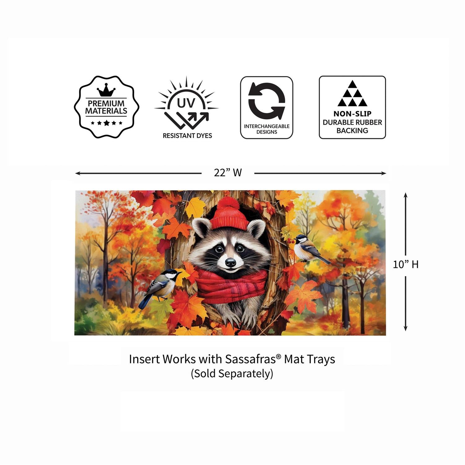 Cozy Raccoon Sassafras Switch Mat