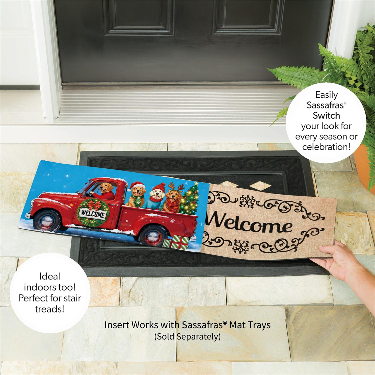 Happy Howlidays Sassafras Switch Mat