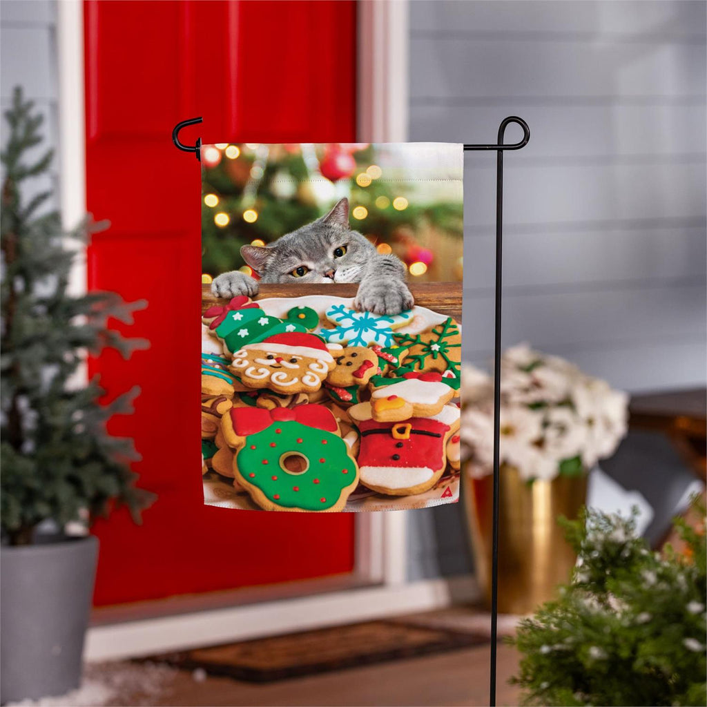 Cookie Thief Suede Flag
