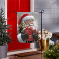 Purrfect Christmas Gift Suede Flag