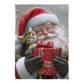 Purrfect Christmas Gift Suede Flag