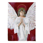 Praying Angel Suede Flag