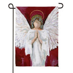 Praying Angel Suede Flag