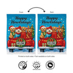 Happy Howlidays Suede Flag