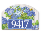 Sally Eckman Roberts Hydrangea Basket Yard DeSign 14" x 10"
