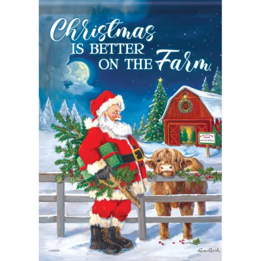 "Santa Cow" Durasoft™ Flag