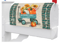 Pumpkin Wagon Mailbox Cover