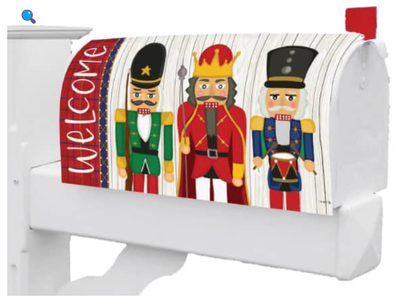 Nutcrackers Mailbox Cover