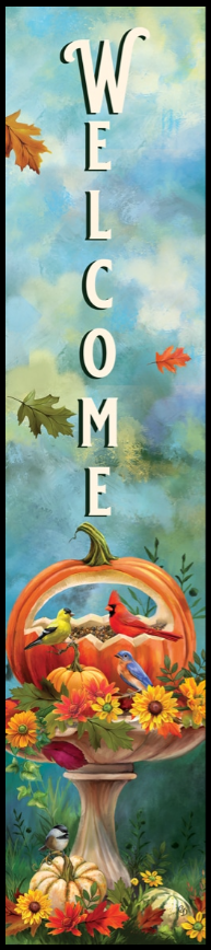 Pumpkin Feeder Yard Expression