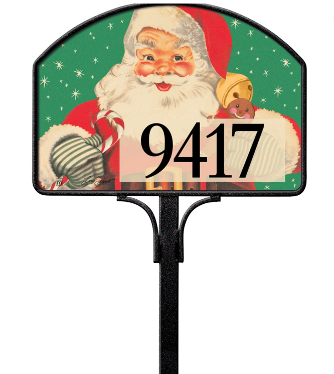 Studio M - Santa's Retro Christmas Cheer Yard DeSign