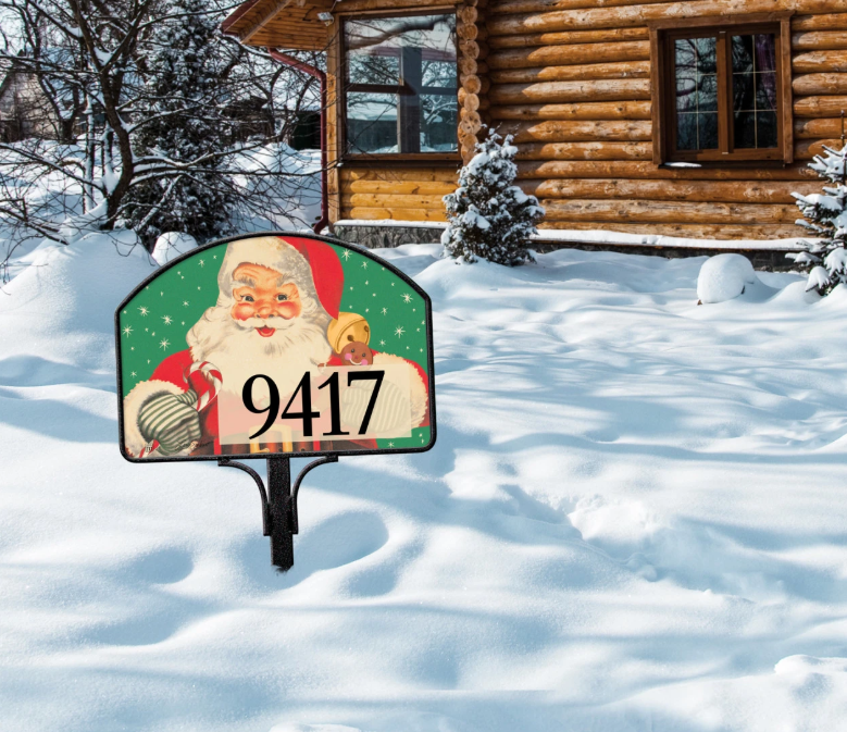 Studio M - Santa's Retro Christmas Cheer Yard DeSign