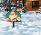 Studio M - Santa's Retro Christmas Cheer Yard DeSign