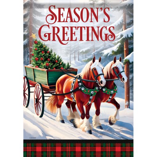 "Season’s Greetings" Durasoft™ Flag