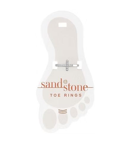 Sand & Stone: Toe Ring Silver
