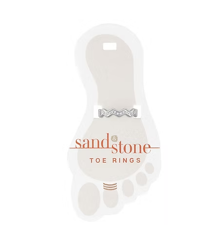 Sand & Stone: Toe Ring Silver