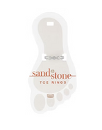 Sand & Stone: Toe Ring Silver