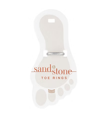 Sand & Stone: Toe Ring Silver