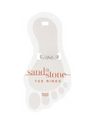 Sand & Stone: Toe Ring Silver