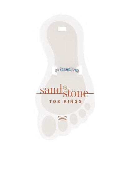 Sand & Stone: Toe Ring Silver
