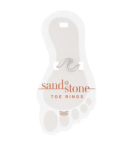 Sand & Stone: Toe Ring Silver