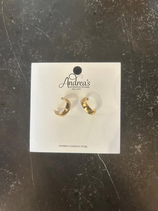 Small Gold Hoop Earrings