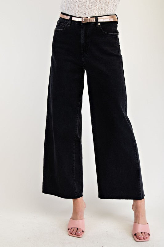 Soft Stretch High Waisted Twill Pants