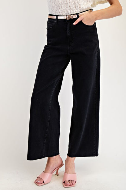 Soft Stretch High Waisted Twill Pants