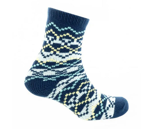 Sokker Blue Patterned Socks