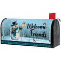"Snowman Songbird" Mailbox Cover