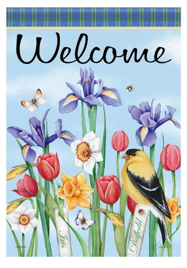 "Spring Melody" Dura Soft™ Garden Flag