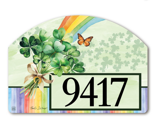 Nicole DeCamp St. Patty's Rainbow Yard DeSign 14" x 10"
