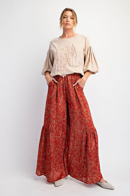 Hailey TWEED RIBBON PATCH KNIT TOP