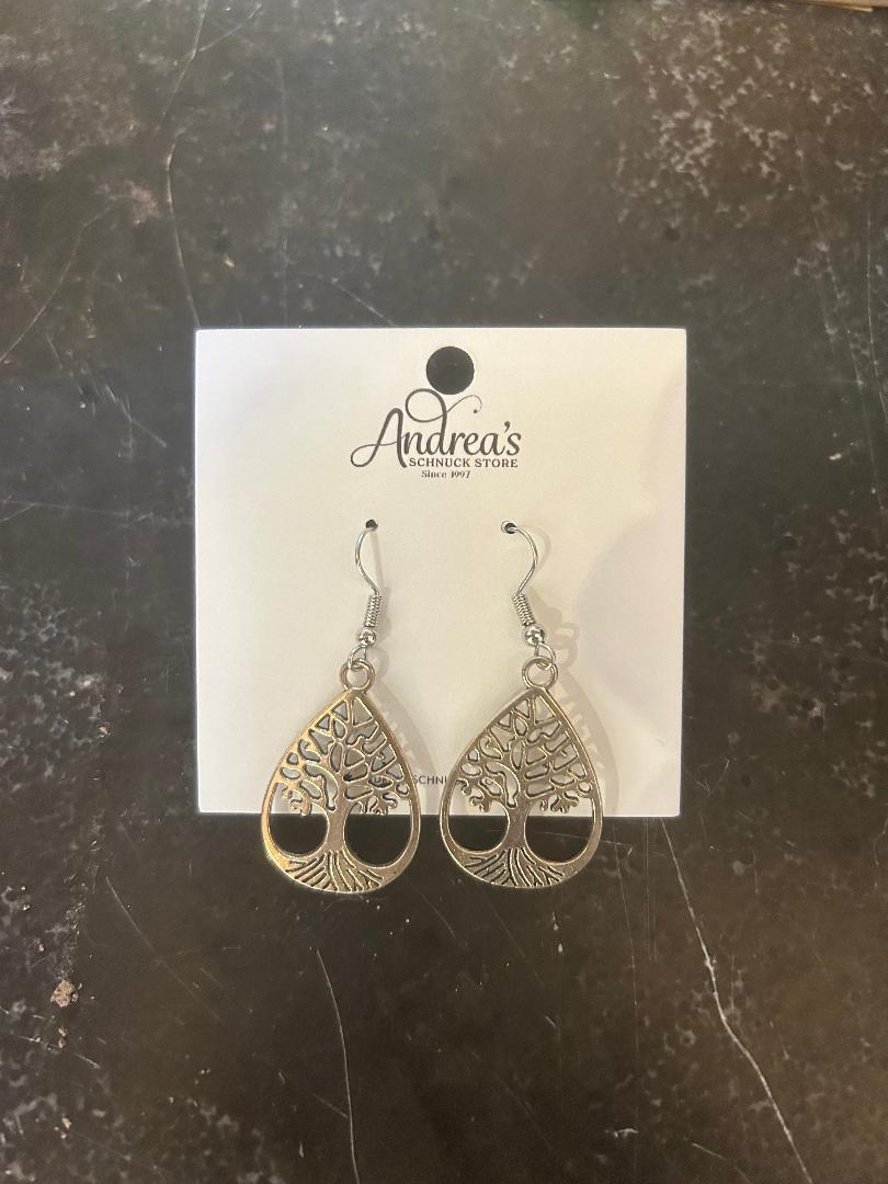 Small Tree Earrings