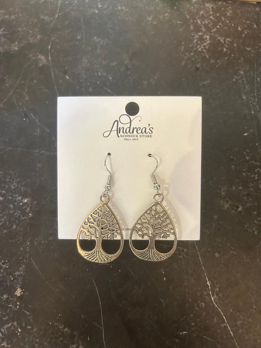 Small Tree Earrings