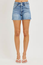 Annela Tummy Control High Rise Bow Detailed Shorts