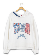 Simply Southern - Floral USA Hoodie