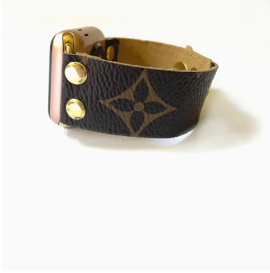 Upcycle LV Apple Watch Band