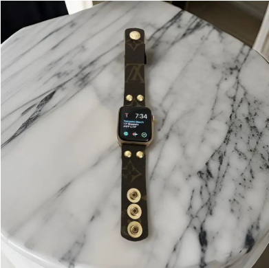 Upcycle LV Apple Watch Band