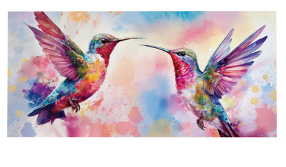 Watercolor Hummingbird Sassafras Switch Mat