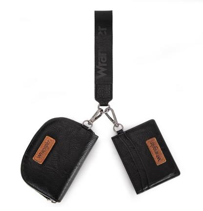 Wrangler Dual Pouch Wristlet