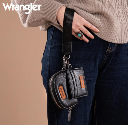 Wrangler Dual Pouch Wristlet