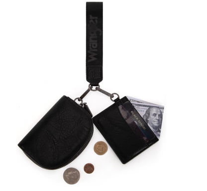 Wrangler Dual Pouch Wristlet