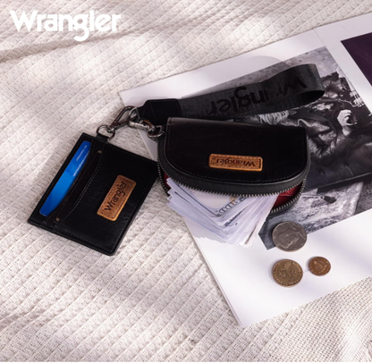 Wrangler Dual Pouch Wristlet