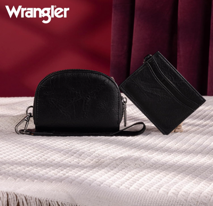 Wrangler Dual Pouch Wristlet
