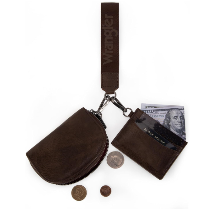 Wrangler Dual Pouch Wristlet